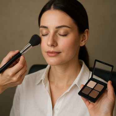 Christina til makeover og samtale
