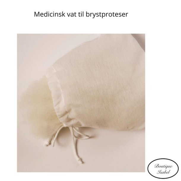 Medicinsk vat fra Anita til brystproteser. Giv dine proteser ekstra fylde.