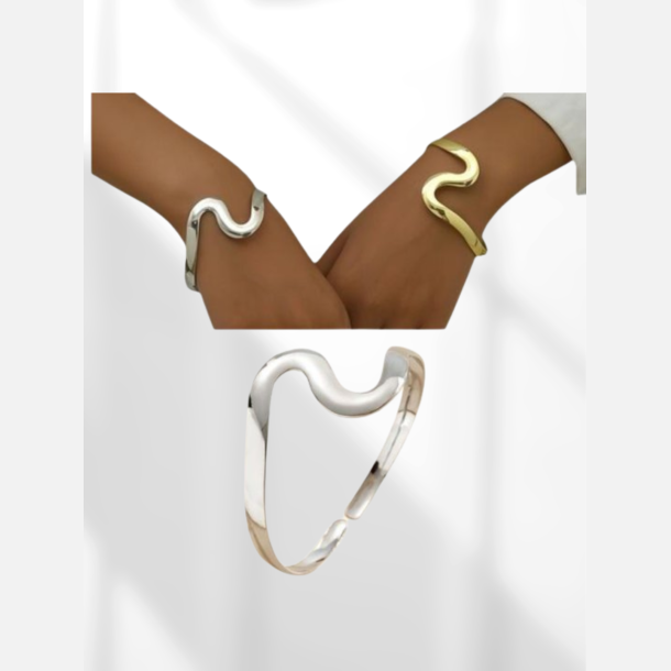 Armb�nd i s�lvlook one size - flot design