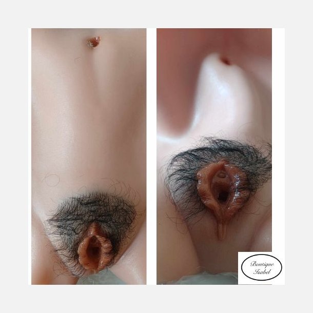 Vagina. Super flot i realistisk look a like hvor du kan tisse, med korte ben og ekstra meget fylde p� numsen!. bestillingsvare